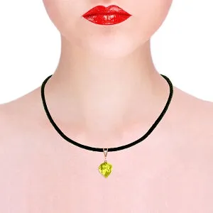 10.76 Carat 14K Solid Rose Gold Savoire Vivre Lemon Quartz Necklace