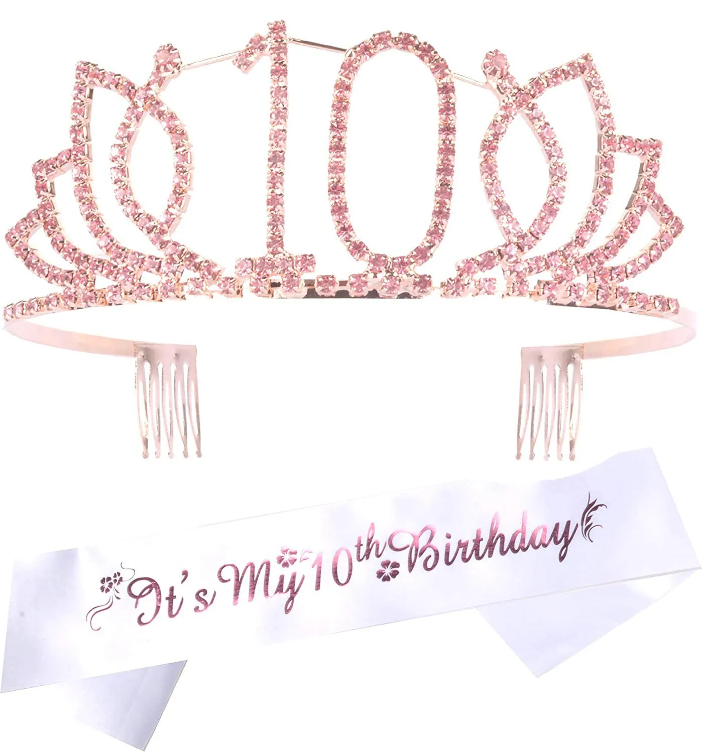 10th Birthday, 10th Birthday Gifts for Girl, 10th Birthday Tiara, 10th Birthday Tiara