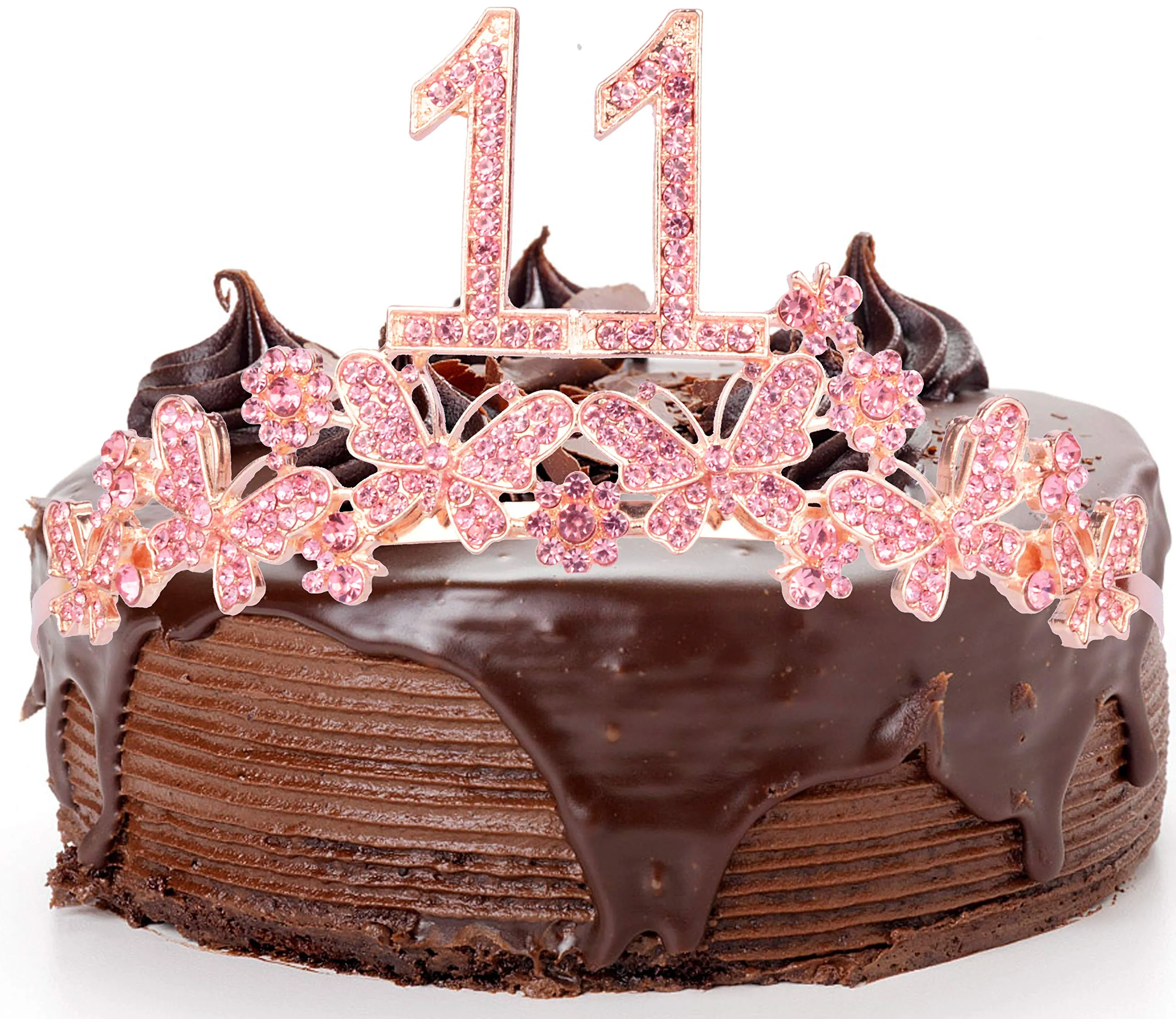 11th Birthday Gifts for Girls, 11th Birthday Tiara and Sash, Its My 11th Birthday Sash