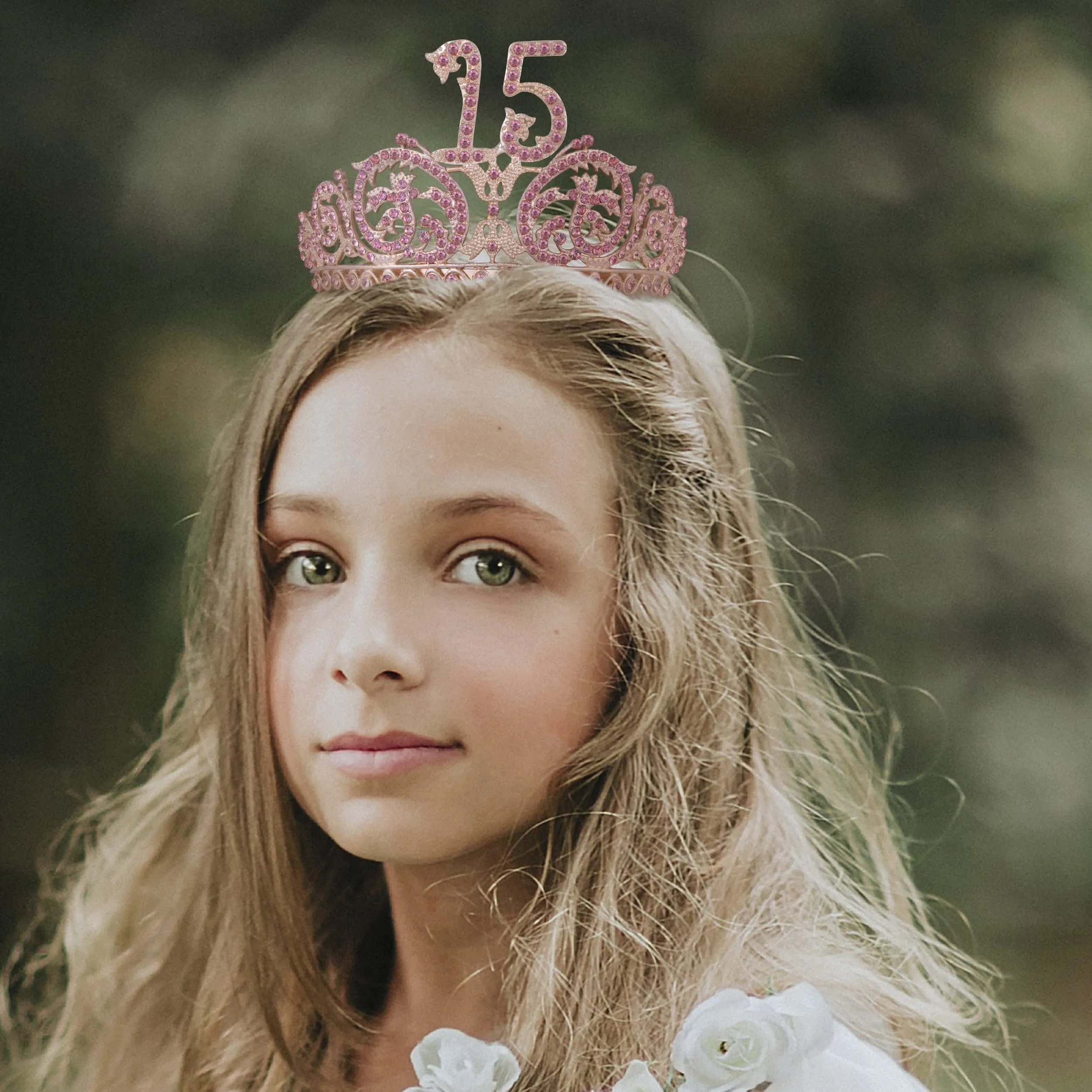 15th Birthday, 15th Birthday Gifts for Girls, 15th Birthday Tiara and Sash, 15th Birthday