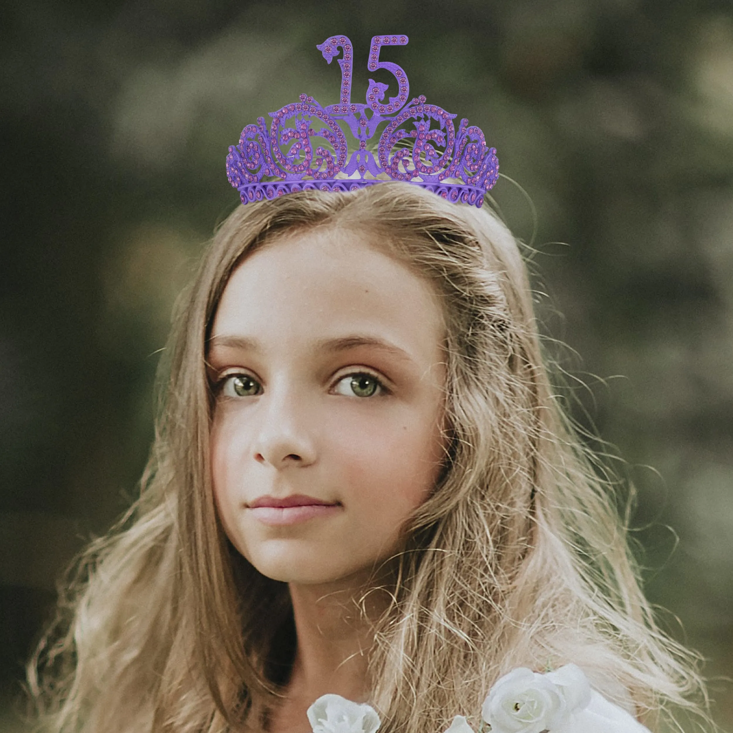 15th Birthday, 15th Birthday Gifts for Girls, 15th Birthday Tiara and Sash, 15th