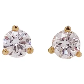 .20 Carat Round Diamond Stud Earrings