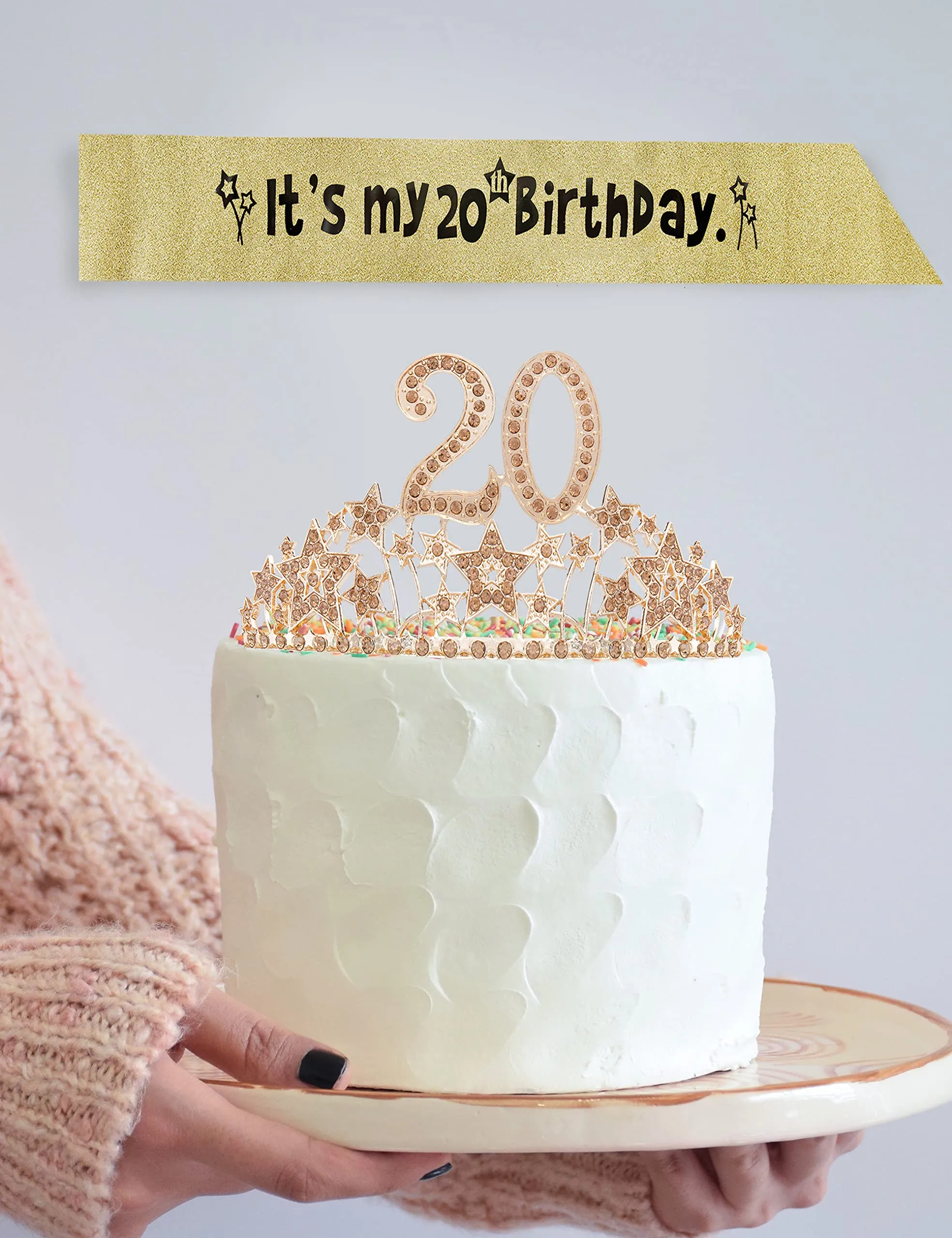 20th Birthday Decorations for Women, 20th Birthday Gifts for Women, 20 Years Birthday