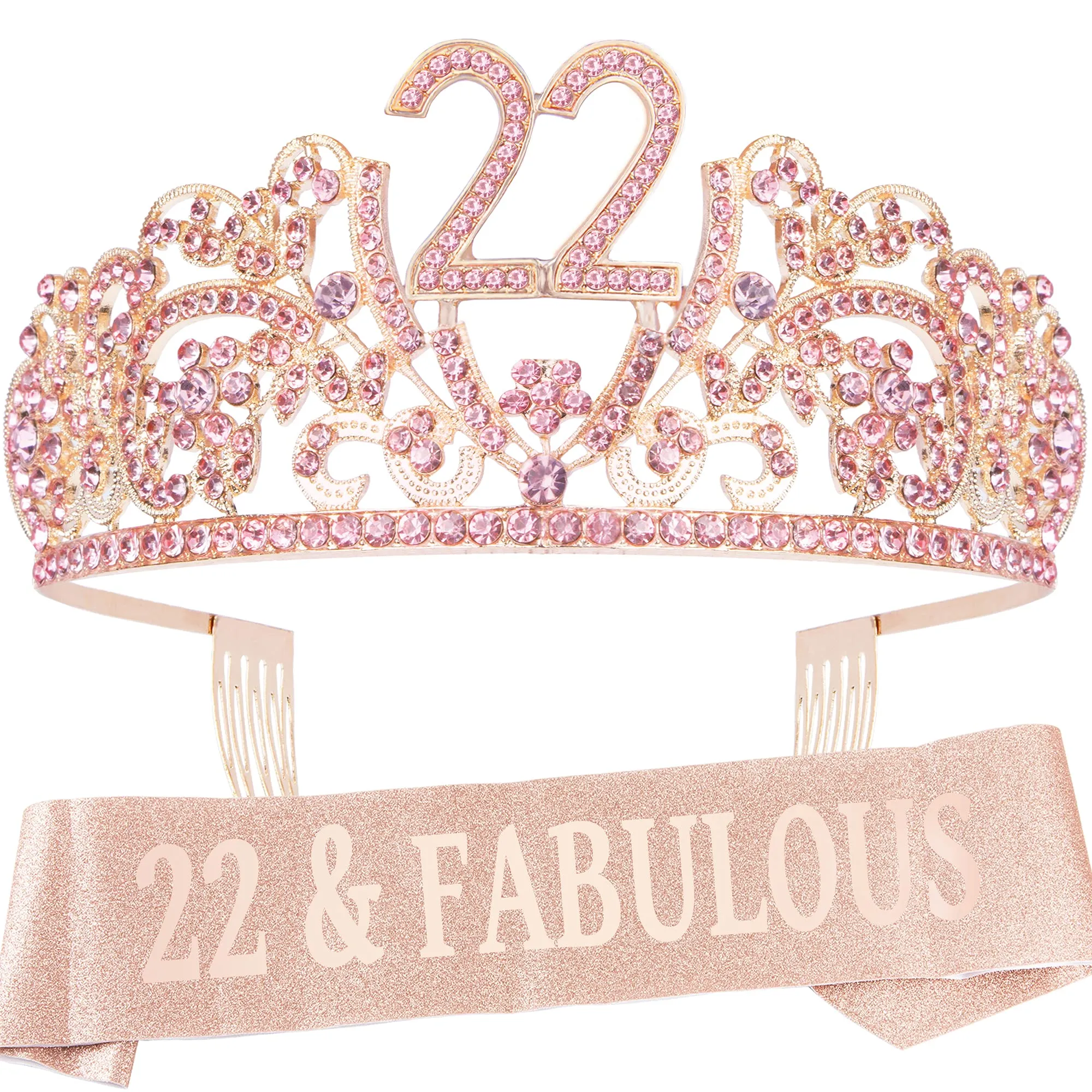 22nd Birthday, 22nd Birthday Gifts for Her, 22nd Birthday Decorations for Women, 22nd