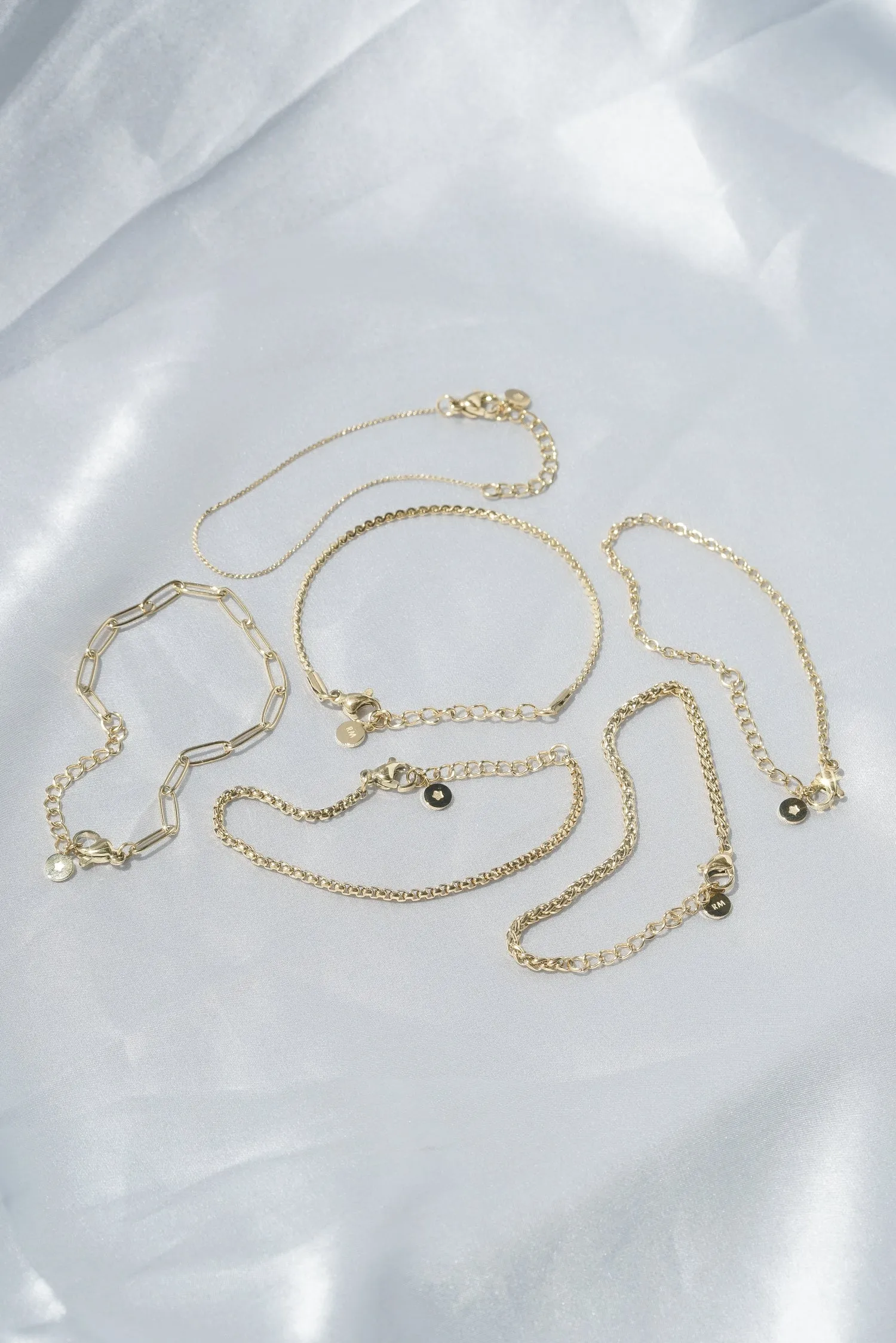 2mm Cable Link Anklet