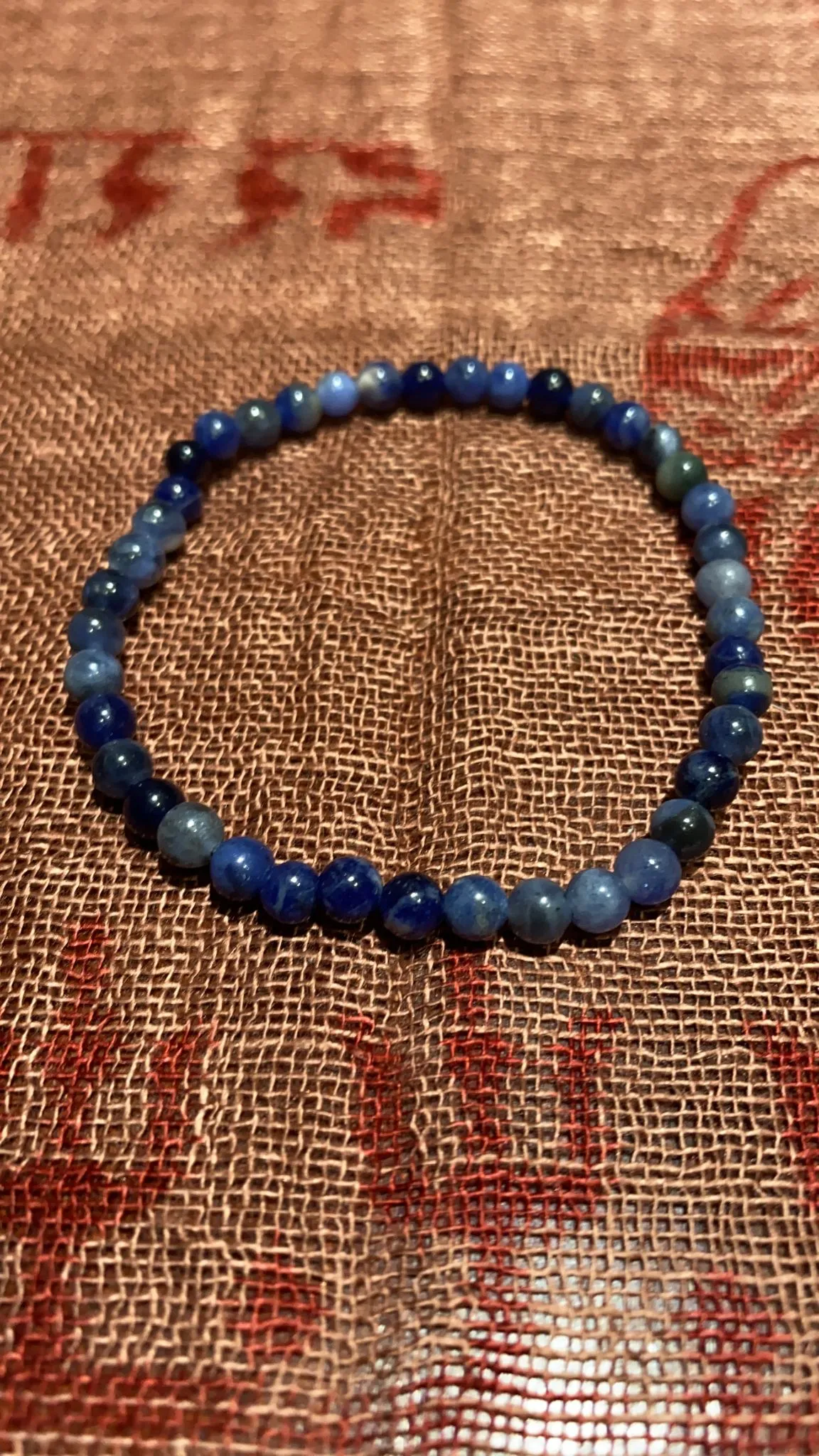 4MM Sodalite Bead Bracelet