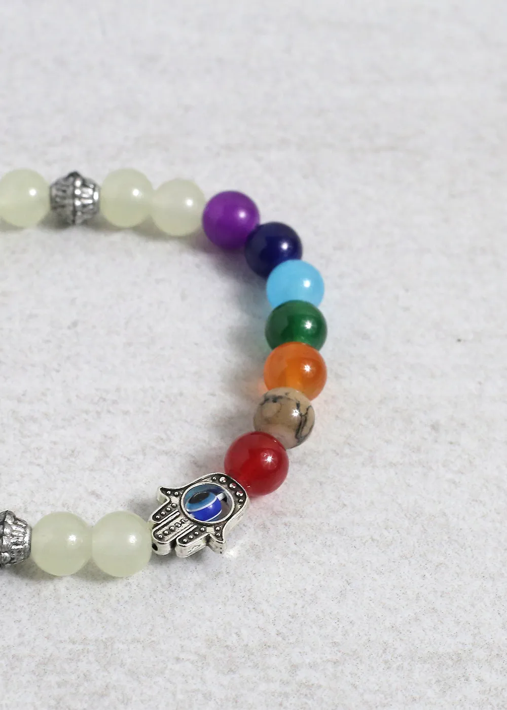 7 Chakras Beaded Boho Bracelet