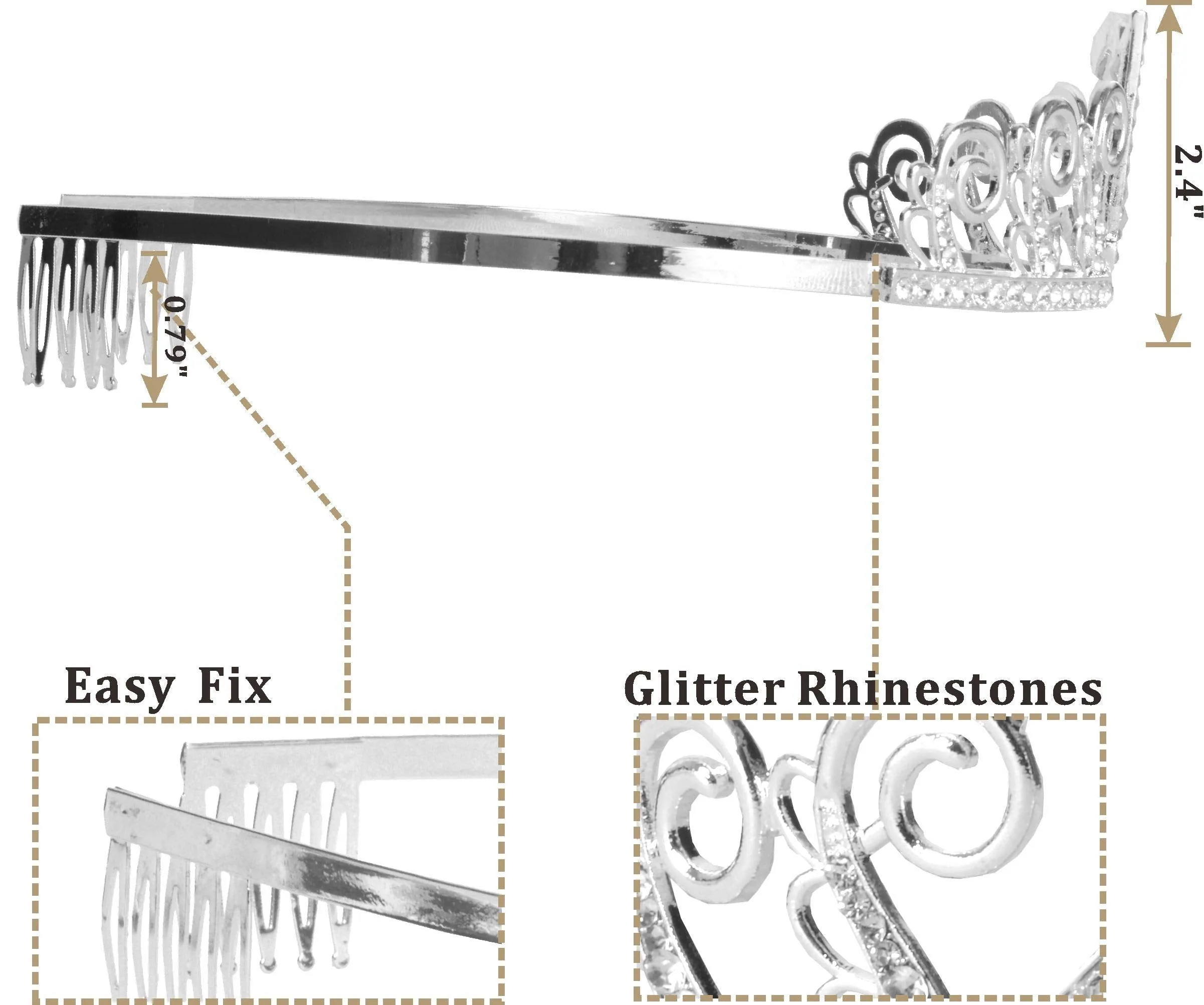 88th Birthday Gifts for Women, 88th Birthday Tiara and Sash, Happy 88th Birthday Party