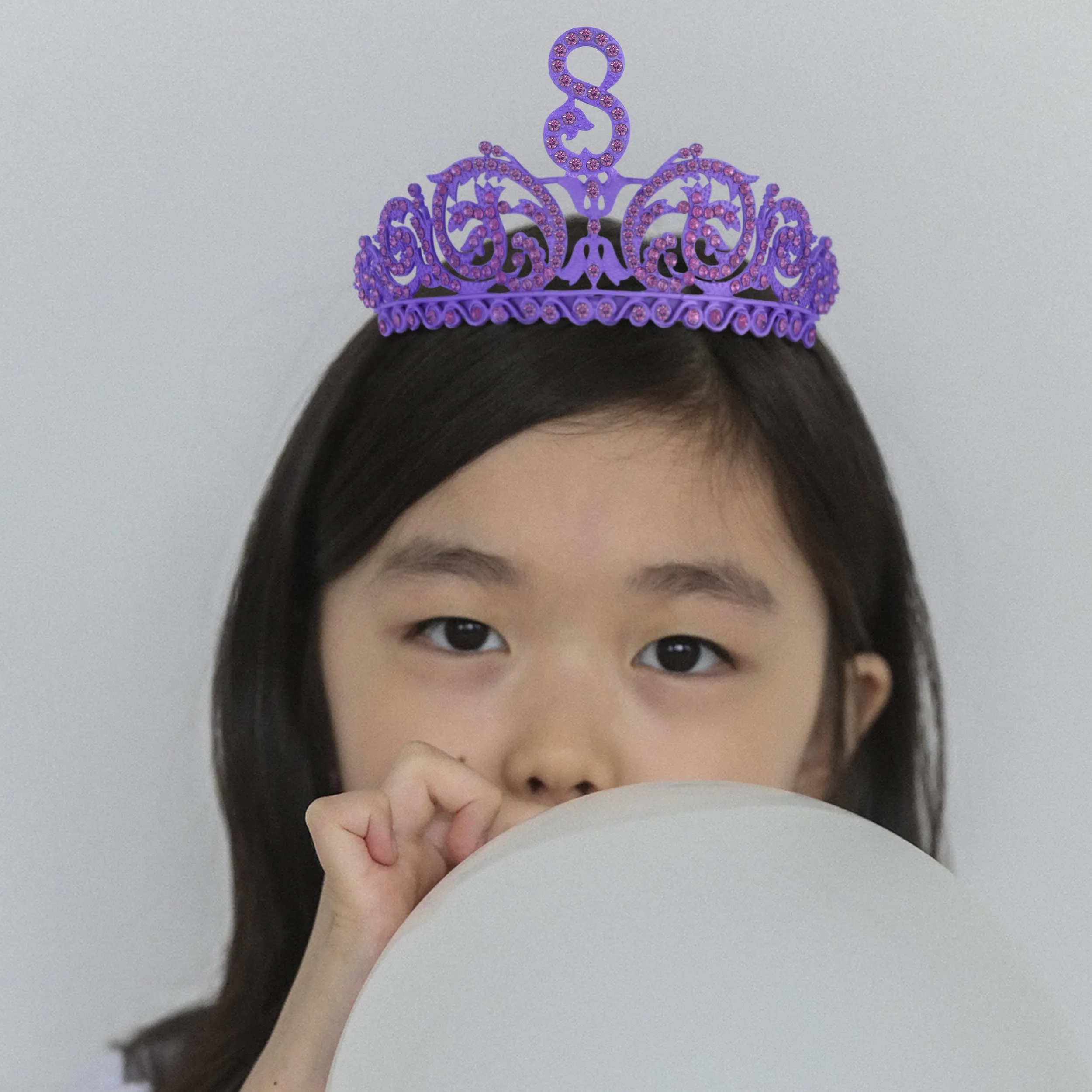 8th Birthday, 8th Birthday Gifts for Girls, 8th Birthday Tiara and Sash, 8th Birthday