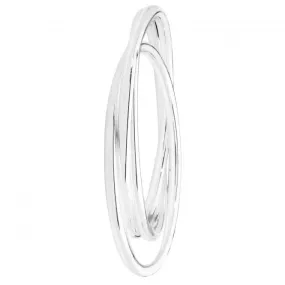 Acotis Silver Bangle Round Russian G4350