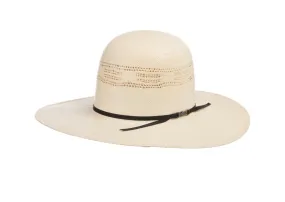 American Hat Company -  Open Crown; 4" Brim - 657 2CBLK