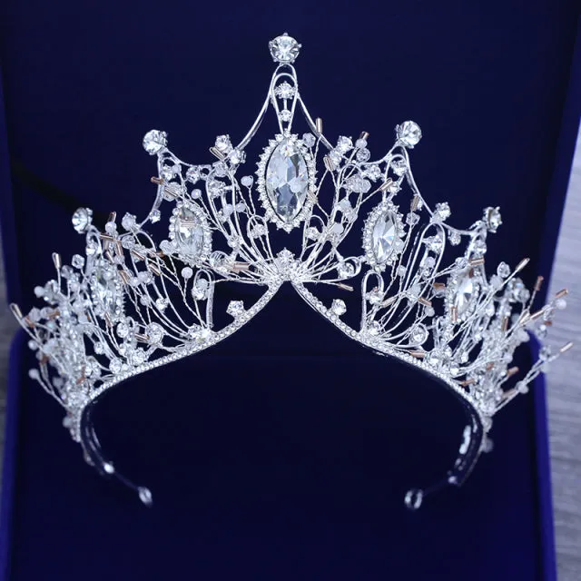 Assorted Styles Fashion Crystal Crowns- Bride Tiaras Wedding Headpiece Hair Jewelry