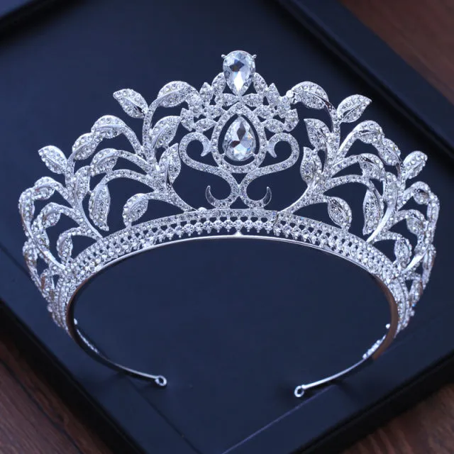 Assorted Styles Fashion Crystal Crowns- Bride Tiaras Wedding Headpiece Hair Jewelry