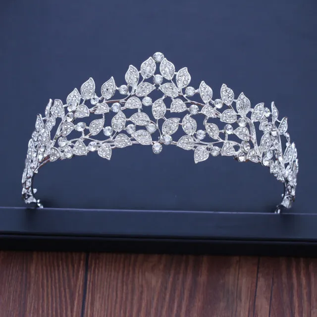 Assorted Styles Fashion Crystal Crowns- Bride Tiaras Wedding Headpiece Hair Jewelry