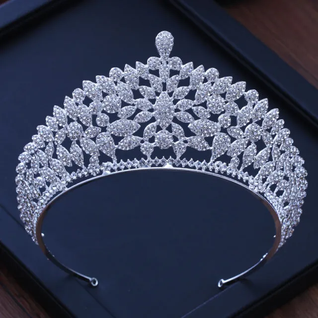 Assorted Styles Fashion Crystal Crowns- Bride Tiaras Wedding Headpiece Hair Jewelry