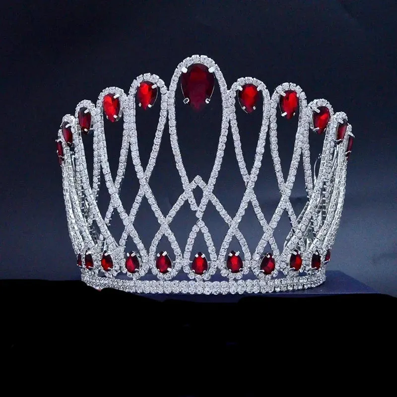 Austrian Rhinestones Crystal Pageant Crowns Tiara