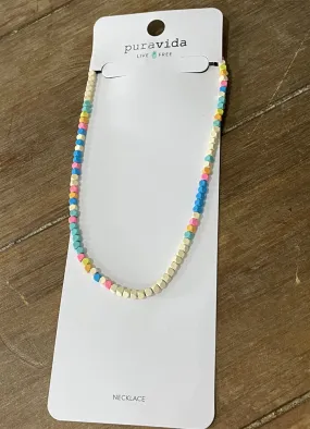 Bahama Bead Choker in Silver by Pura Vida