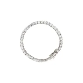 Bianc Tennis Bracelet Large Silver