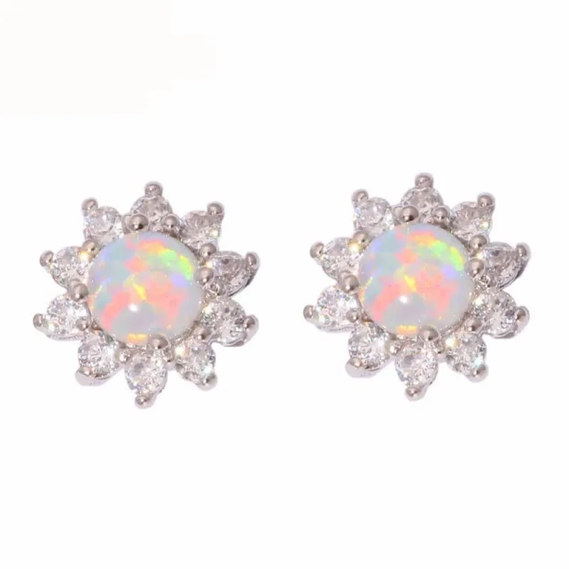 Blossom Opal Studs