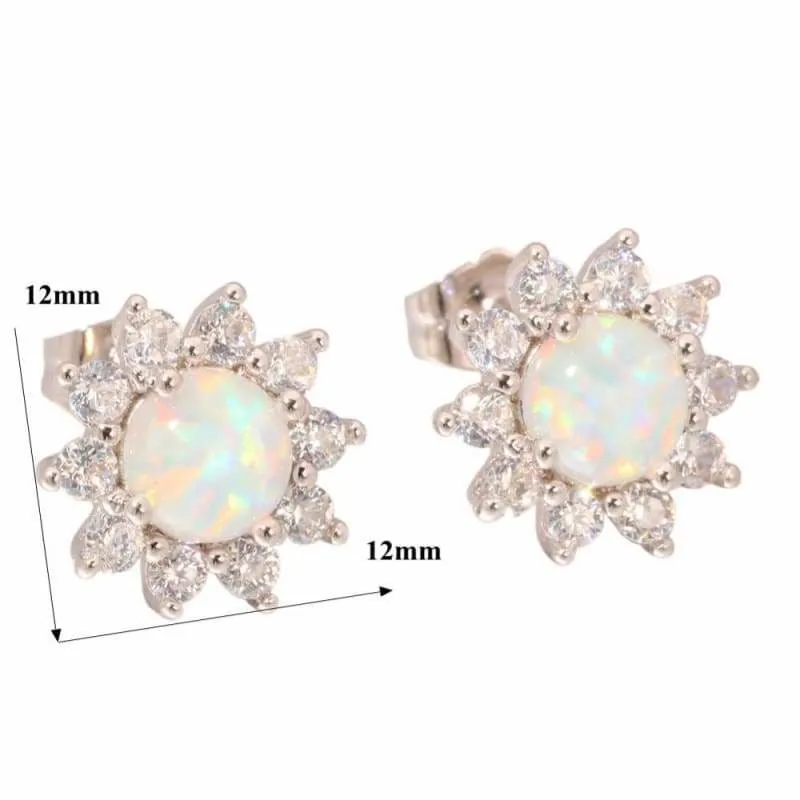 Blossom Opal Studs