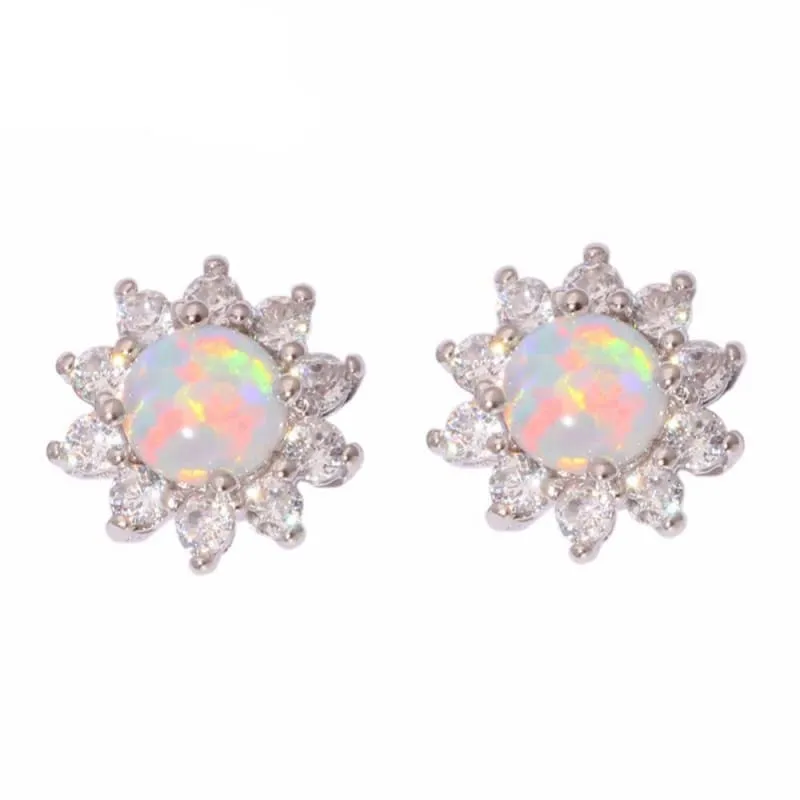 Blossom Opal Studs