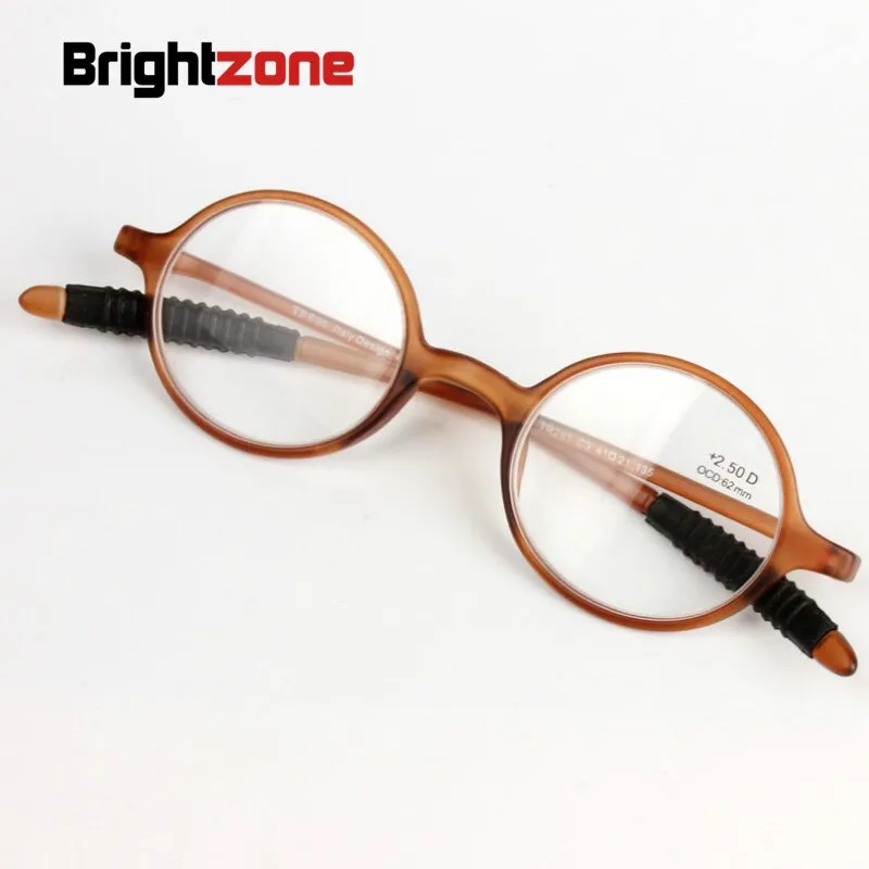 Brightzone Unisex Full Rim Round Tr 90 Round Reading Glasses 1748