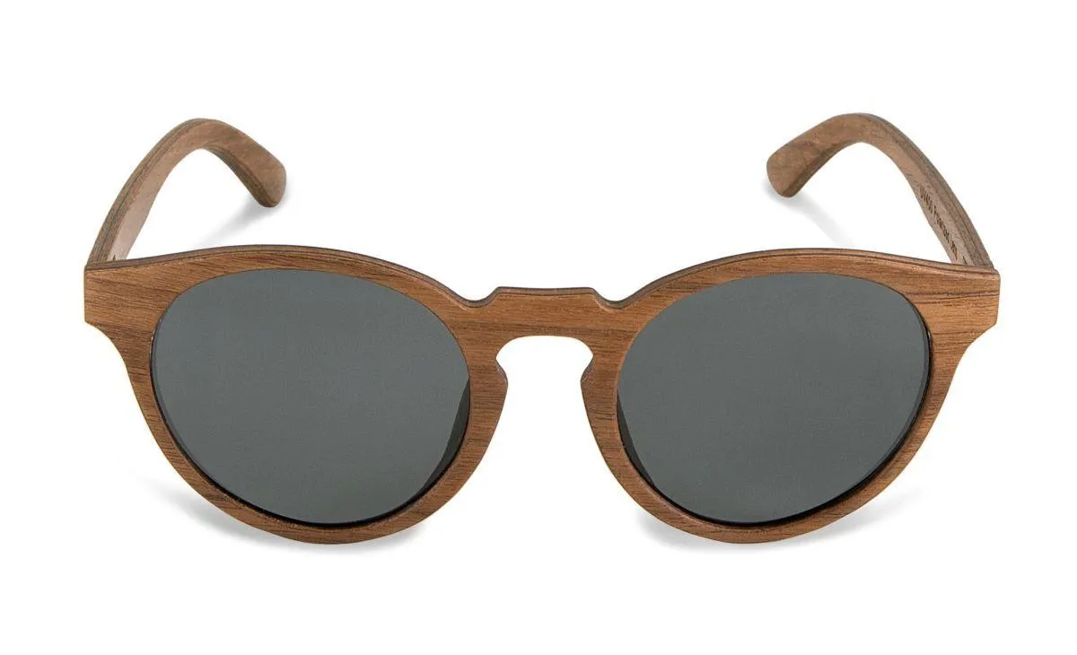 Chanj Sunglasses Palmy Sustainable Sunglasses Handcrafted FSC Wood