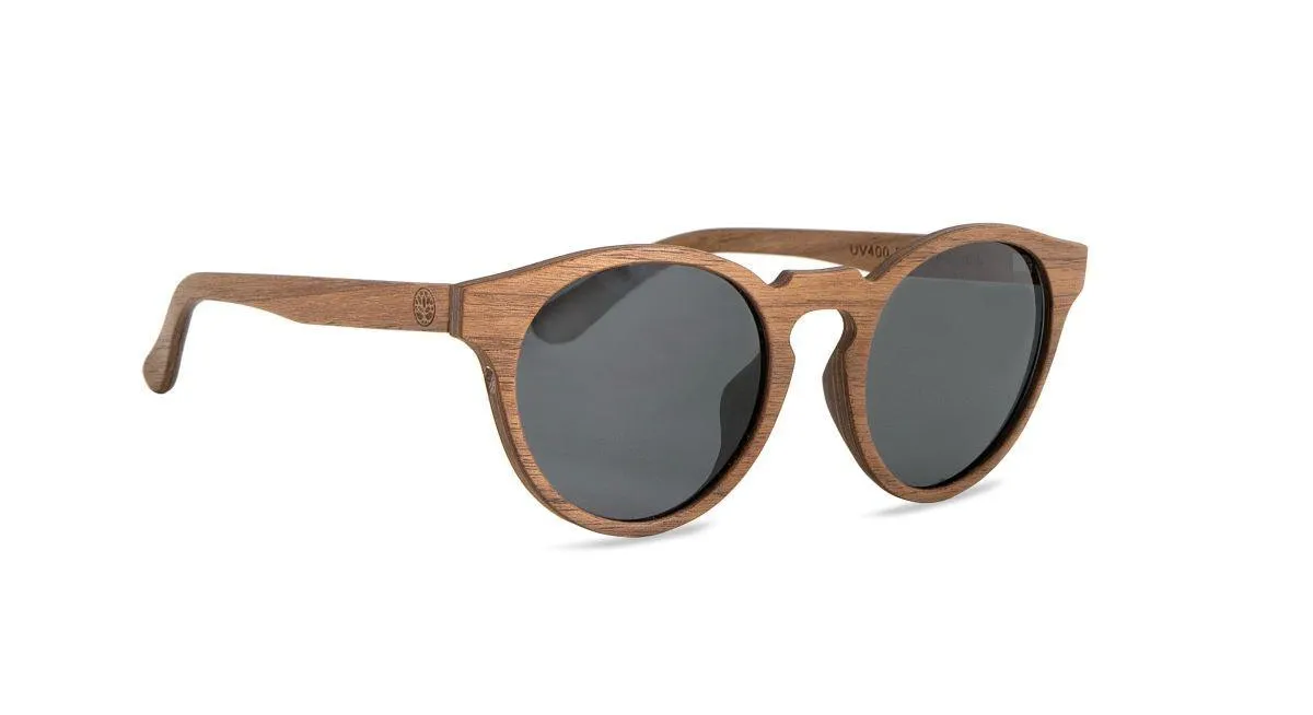 Chanj Sunglasses Palmy Sustainable Sunglasses Handcrafted FSC Wood