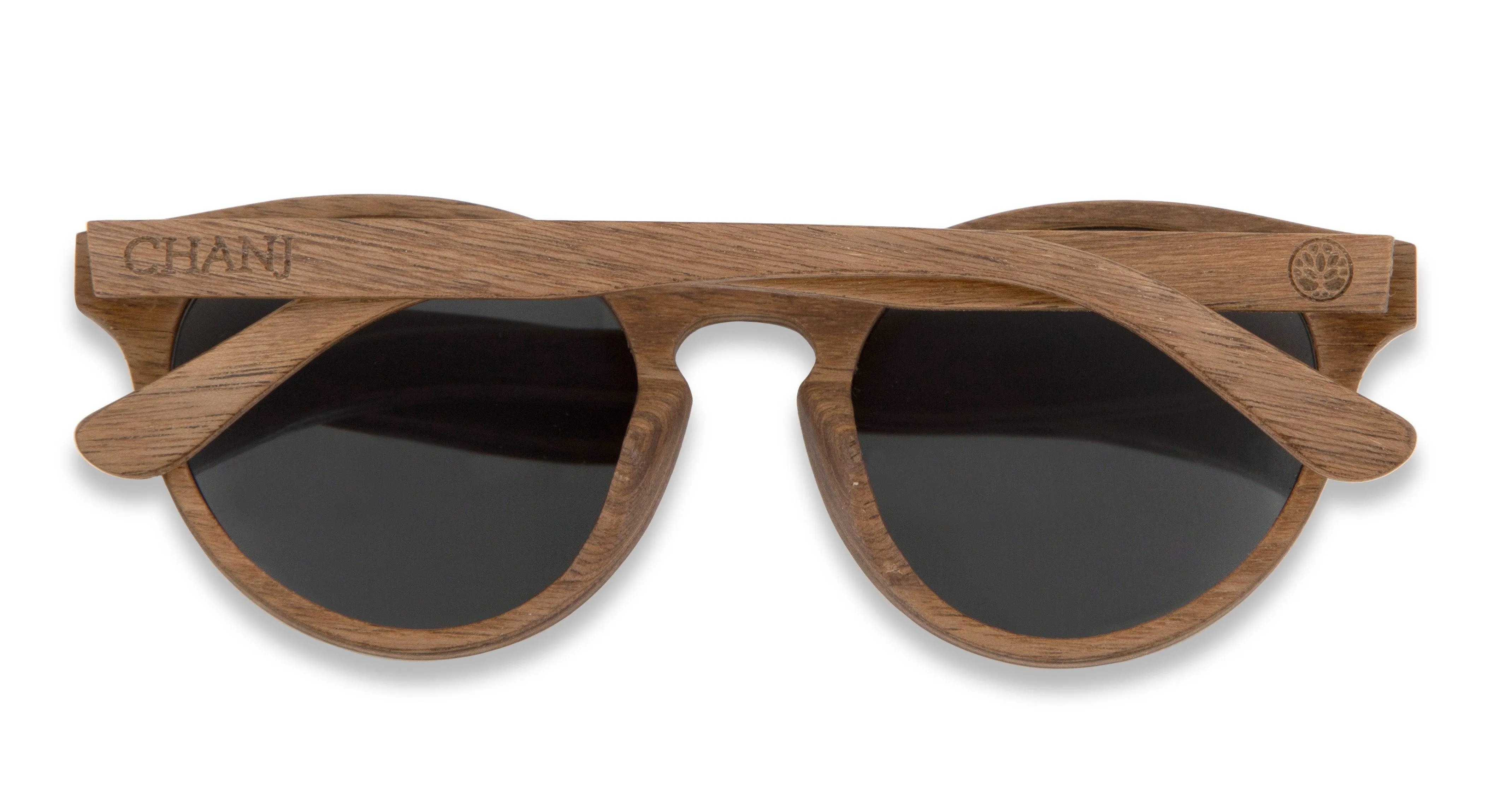 Chanj Sunglasses Palmy Sustainable Sunglasses Handcrafted FSC Wood