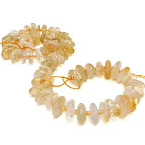 Citrine Fine Tears Bead Strand