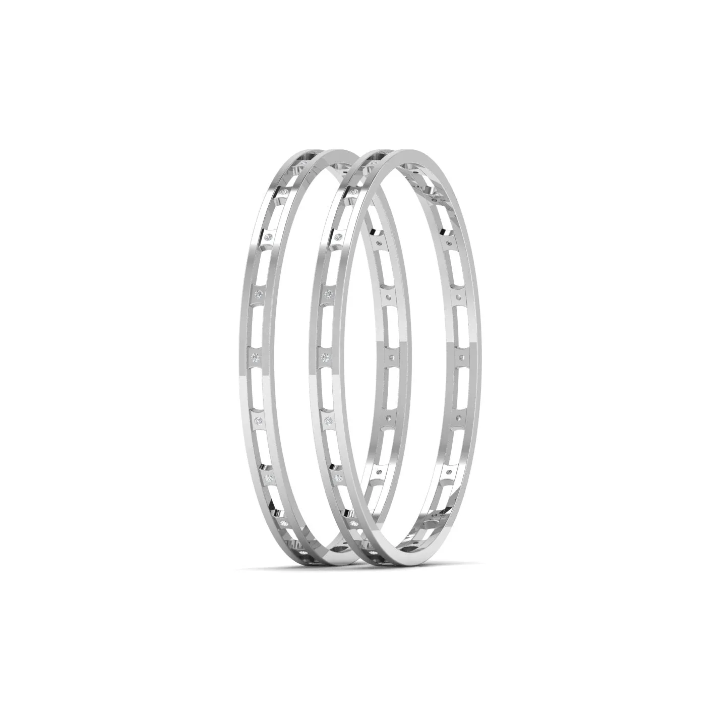 Classy Look 925 Silver Bangle