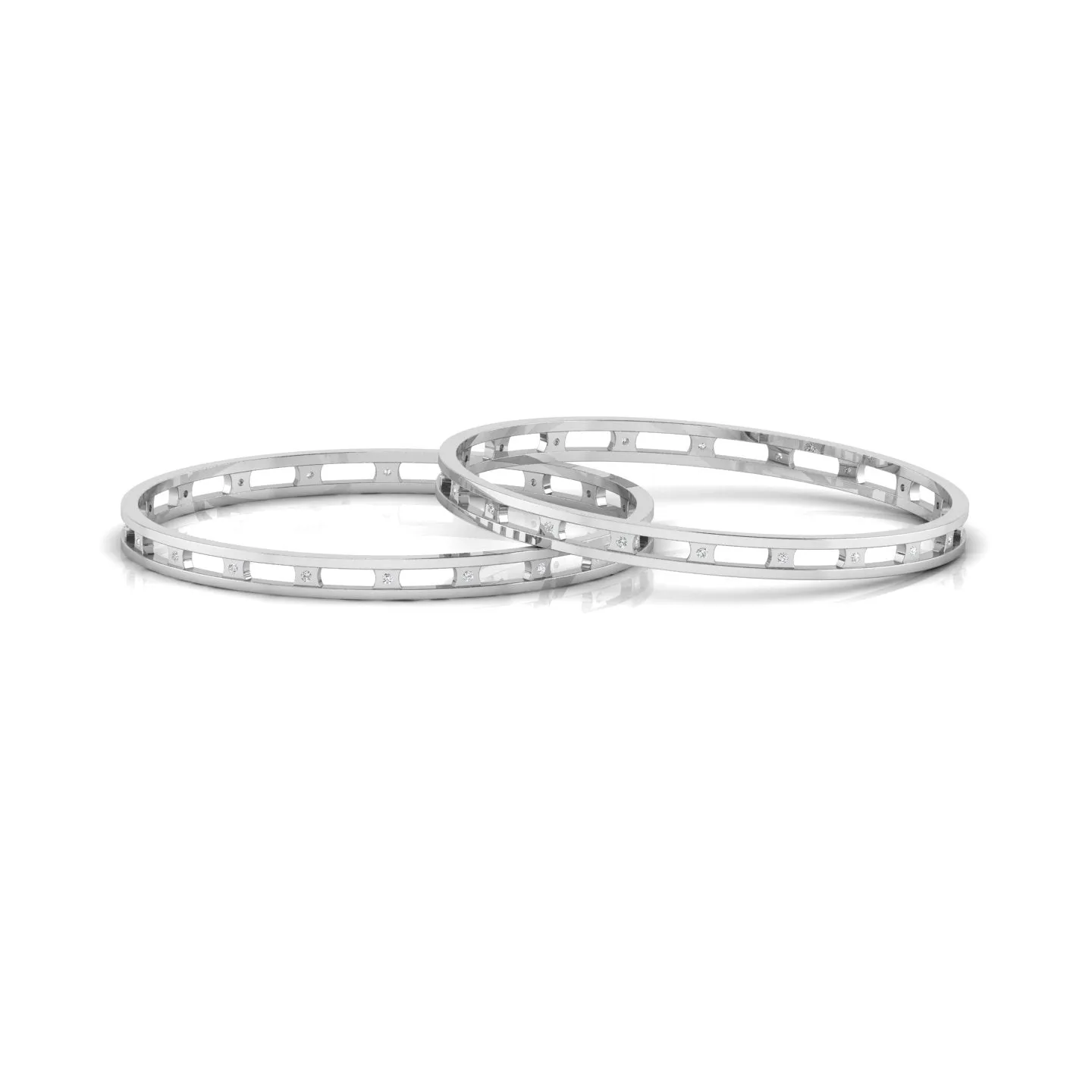 Classy Look 925 Silver Bangle