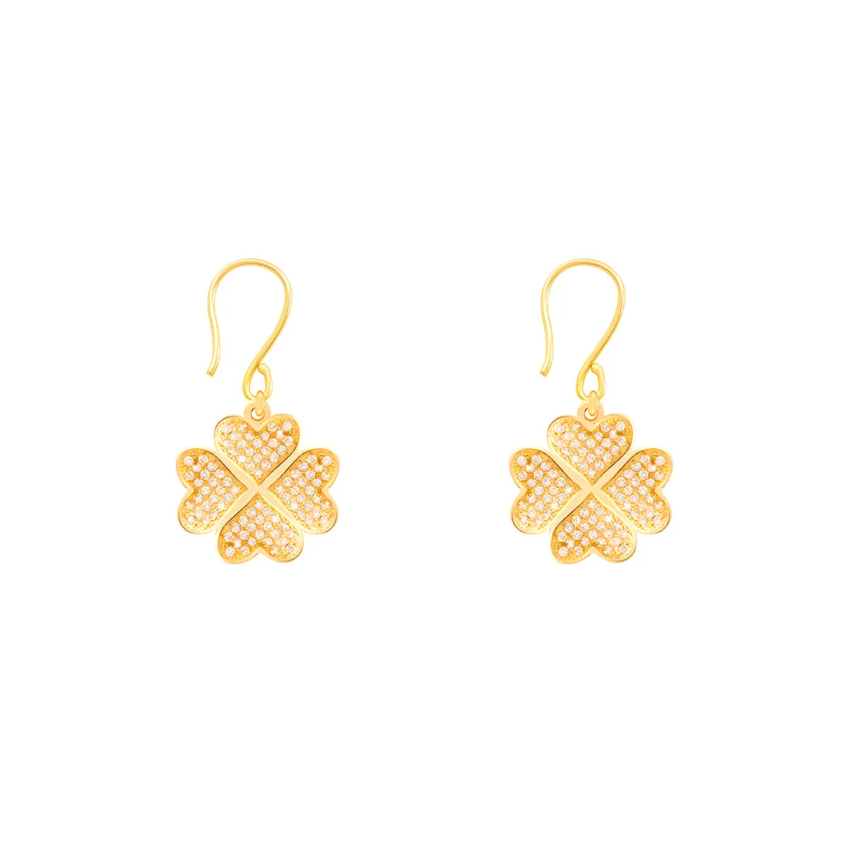 Clover Drop Earrings