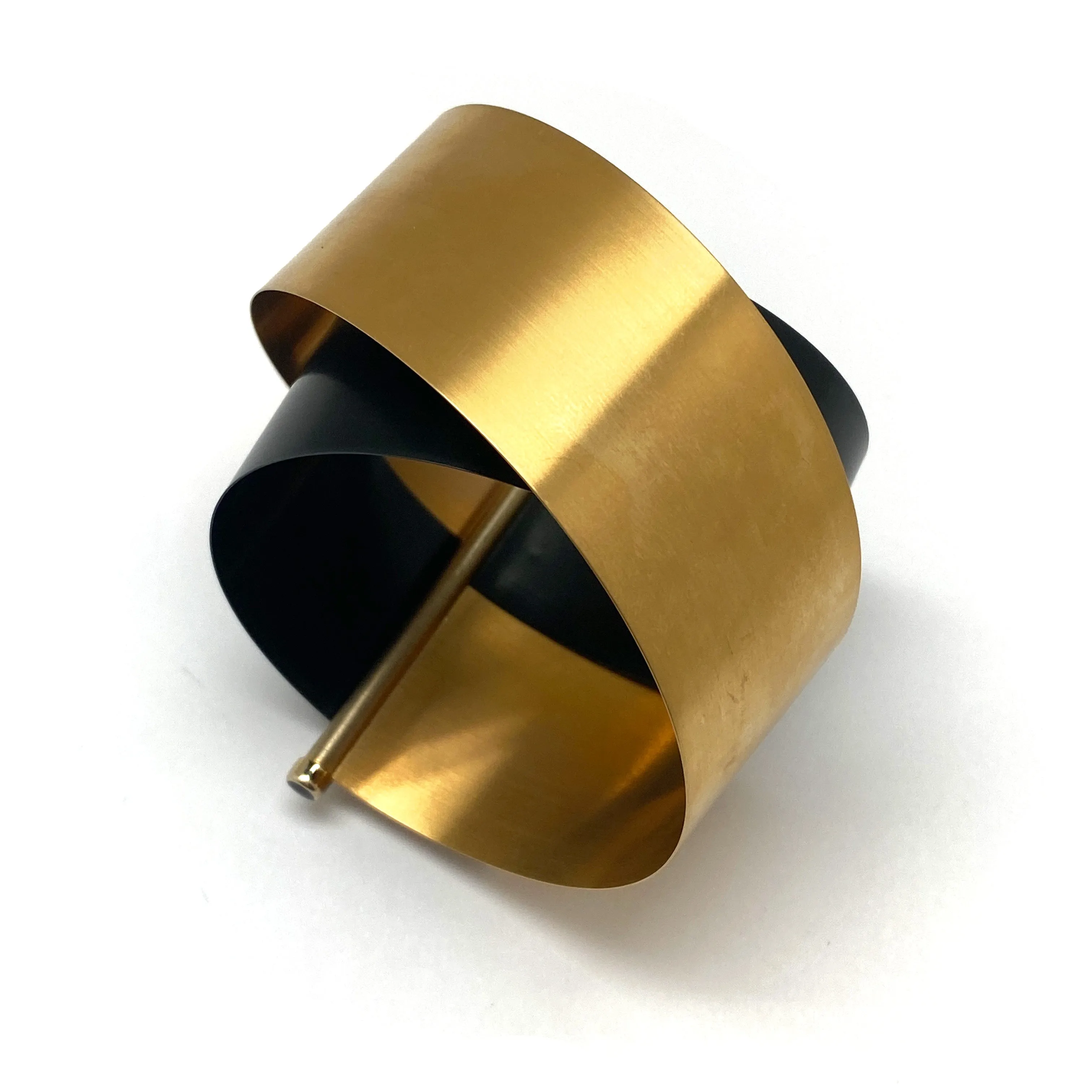 Coil Bracelet - Gold and Black