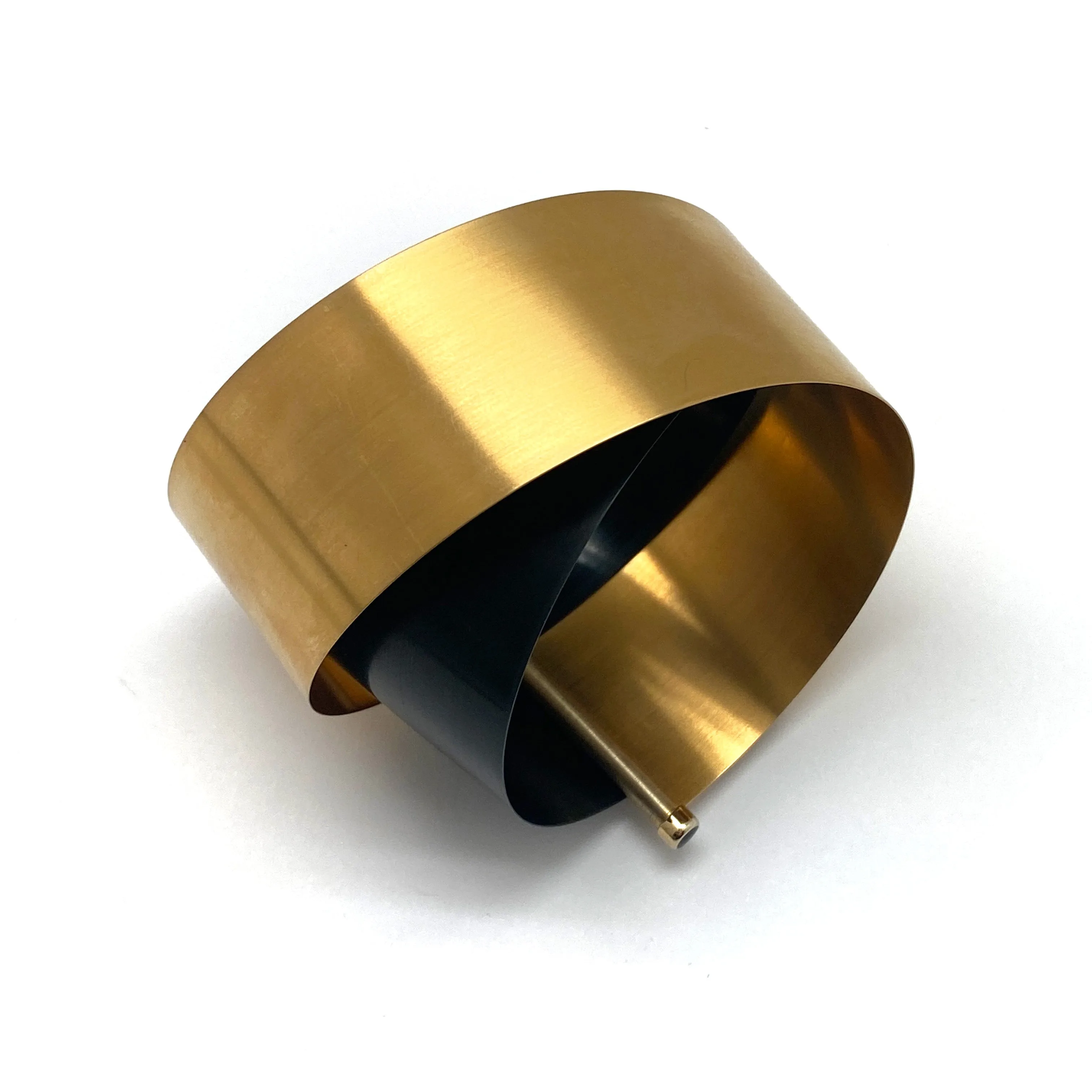 Coil Bracelet - Gold and Black