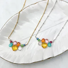 Colorful Amazonite Layering Katie Necklace