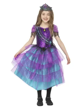 Deluxe Miss Halloween Prom Girls Fancy Dress Costume