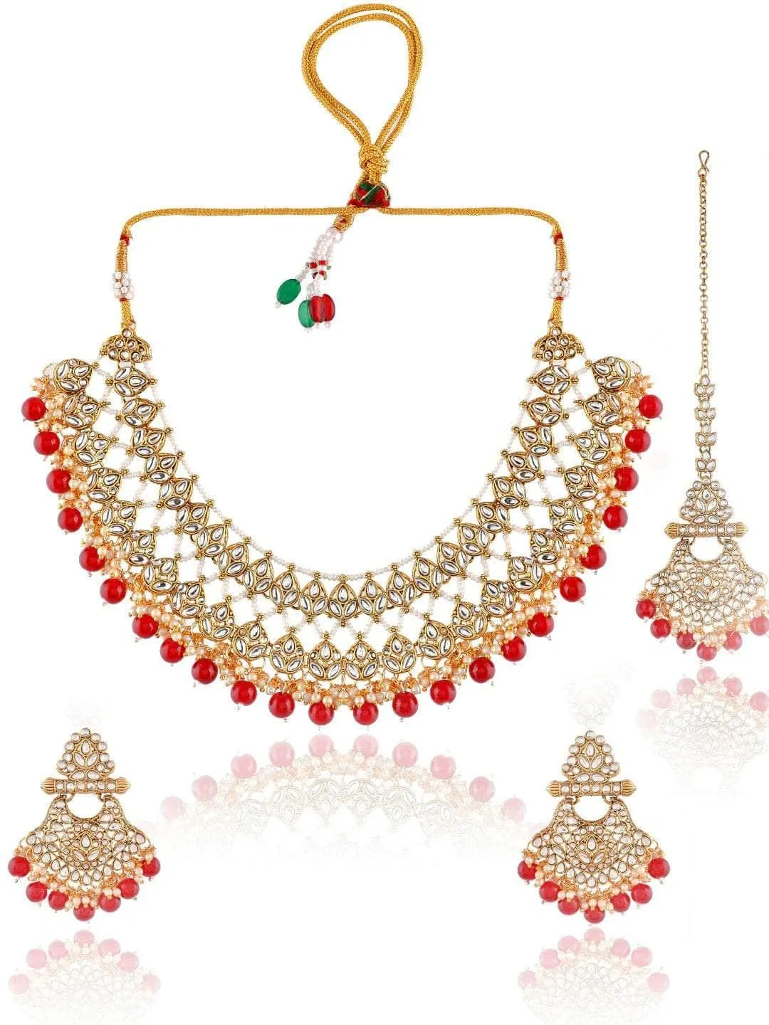 Deluxe Red Nile Choker Set