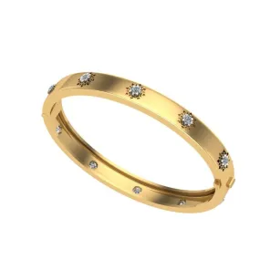 Diamond Bangle Bracelet 0.70 Carat TW