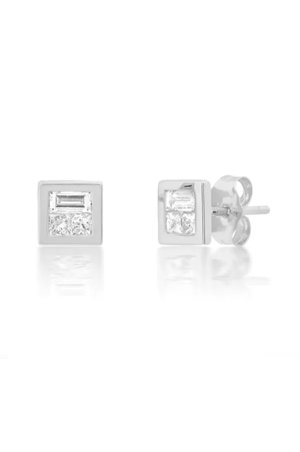 Diamond Illusion Studs