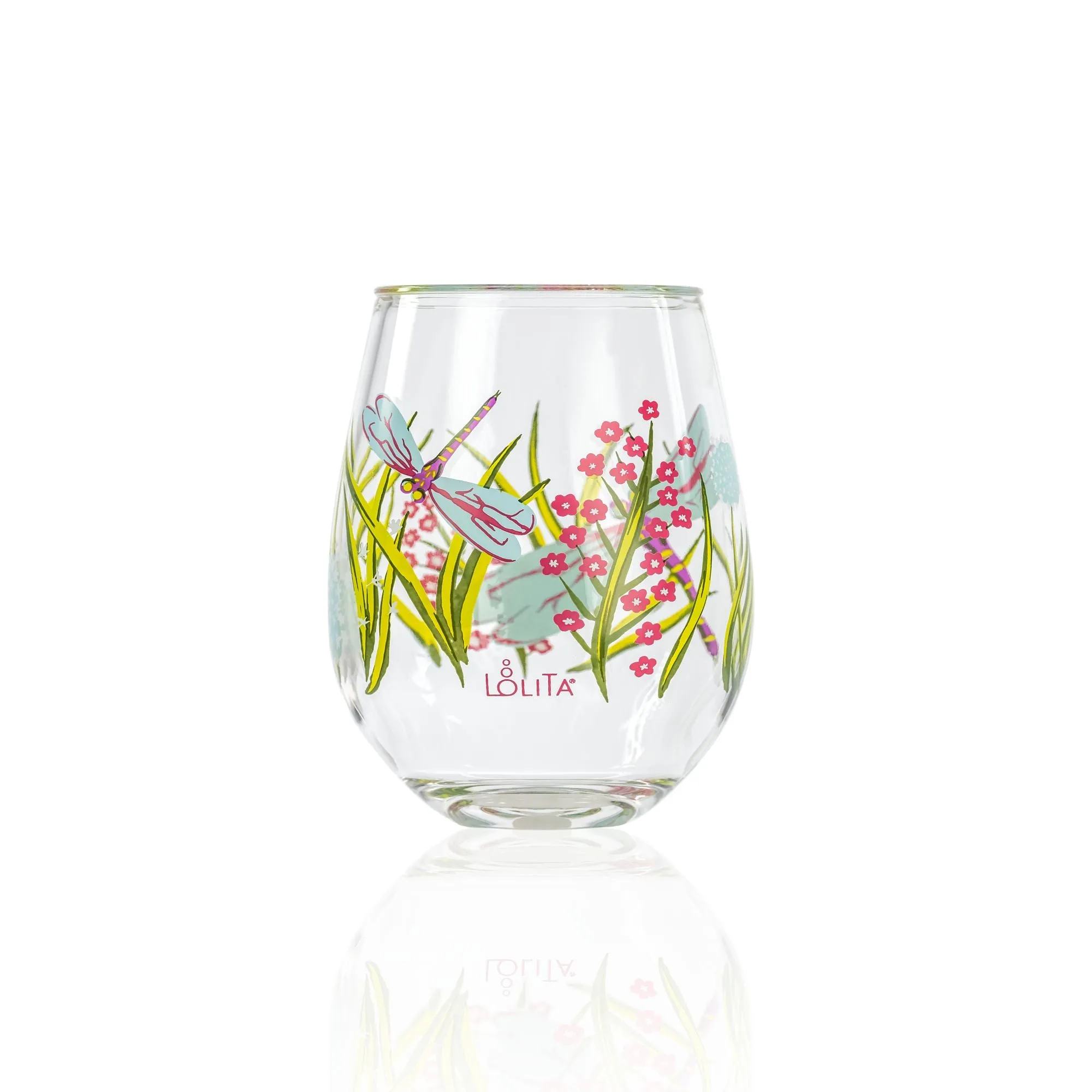 Dragonfly Acrylic Stemless Set