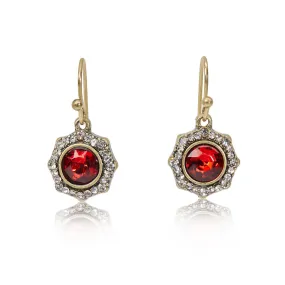 Elizabeth Jewel Earring Ruby