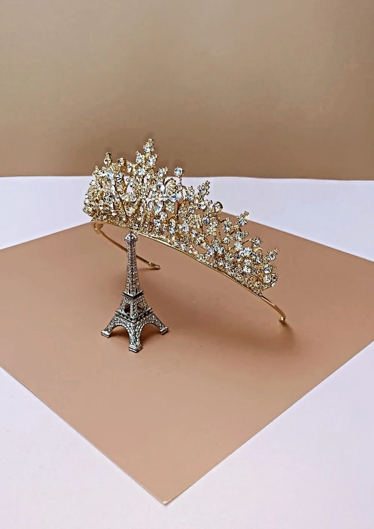 Ellee Real Quinceanera Adorned with RENEE Princess Swarovski Wedding Tiara