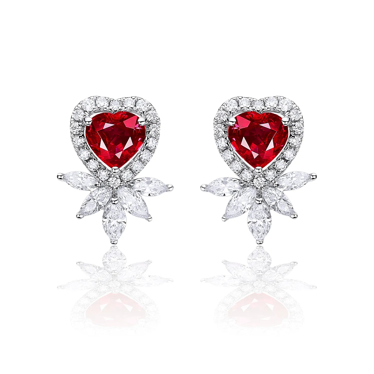 Eminence Ruby Earrings