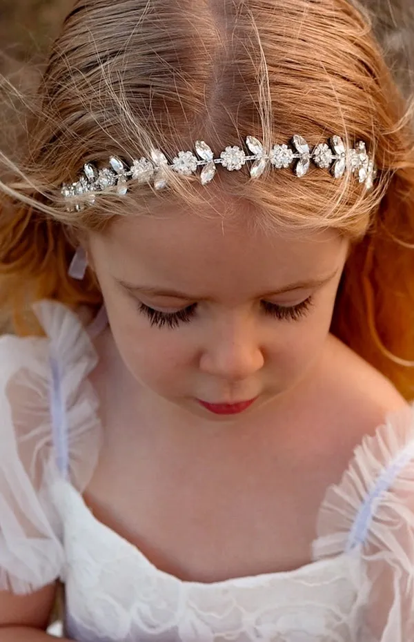 Fleur Crystal Halo - Rhinestone Headband