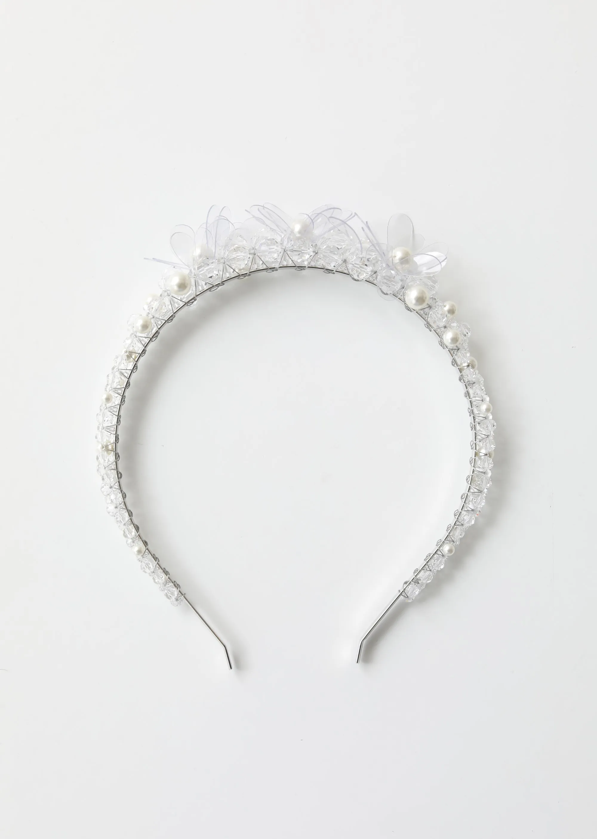 Flower Crystal Tiara