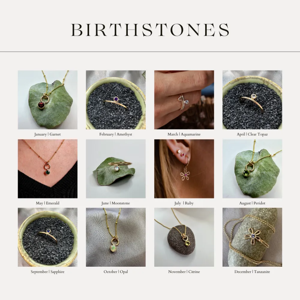 Garden Birthstone Necklace