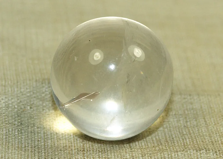 Gorgeous, High Quality Quartz Crystal Ball