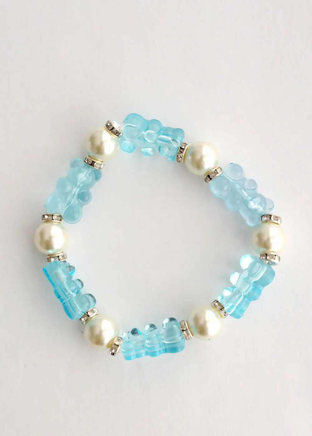 Gummy Bear & Pearl Bracelet