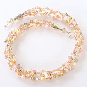 Hush: Blush Pearl Necklace